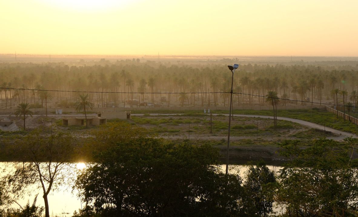 <strong>Hanging Gardens:</strong> Debate continues today over whether the legendary Hanging Gardens of Babylon — said to be one of the great wonders of the world — were located here. One possible location is alongside the Euphrates River, near the site of ancient Babylon.