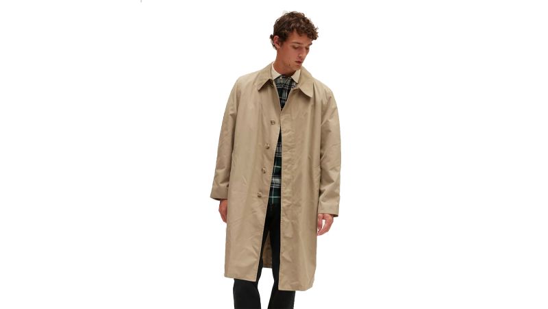 Inexpensive shops trench coat