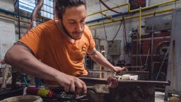 Wave Murano Glass is a glass factory on the island of Murano in Venice, Italy, founded by Roberto Beltrami, believed to be the youngest Murano glass master.