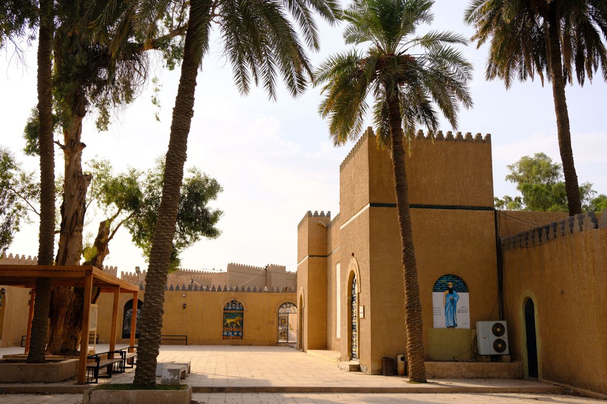 <strong>Rising from the ruins: </strong>Many parts of the ancient city have been restored in modern times. Former dictator Saddam Hussein embarked on an ambitious reconstruction in the 1980s, apparently seeing himself as the heir to Nebuchadnezzar.