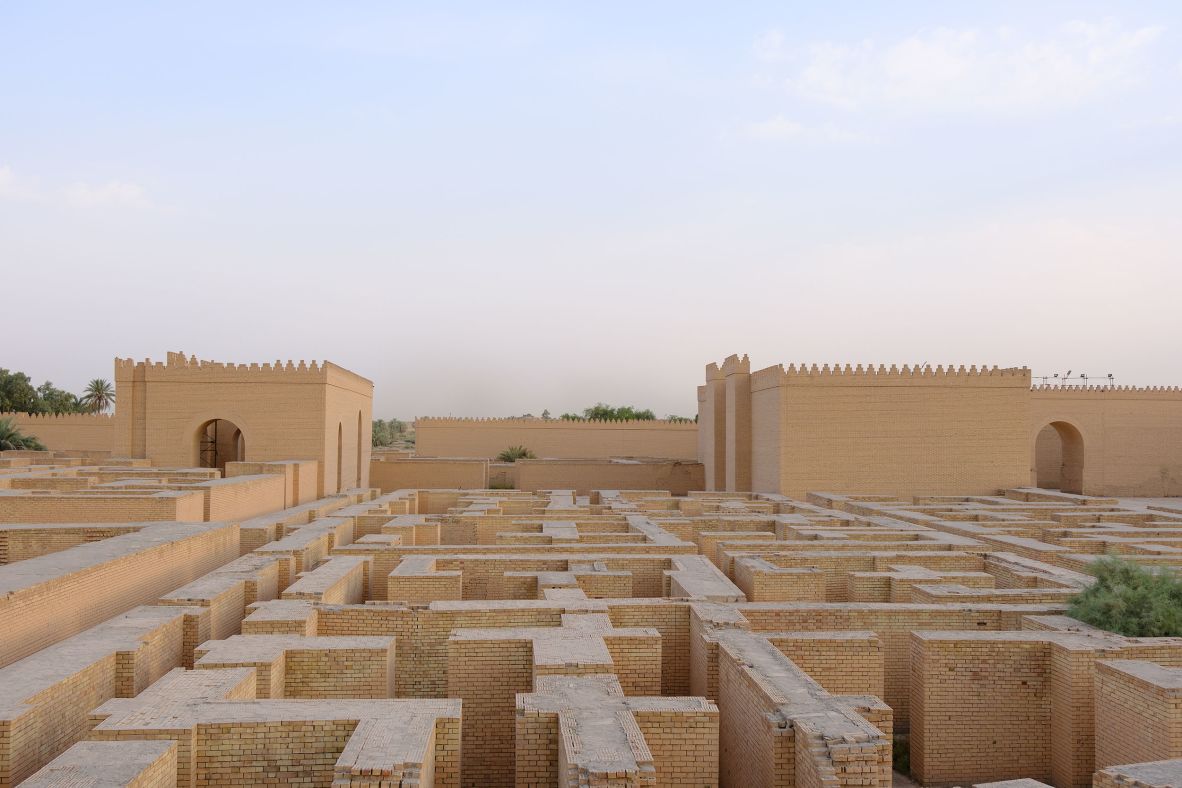 <strong>Maze: </strong>Among the reconstructed structures is this labyrinth next to one of the palace, which was possibly designed as a defensive measure.