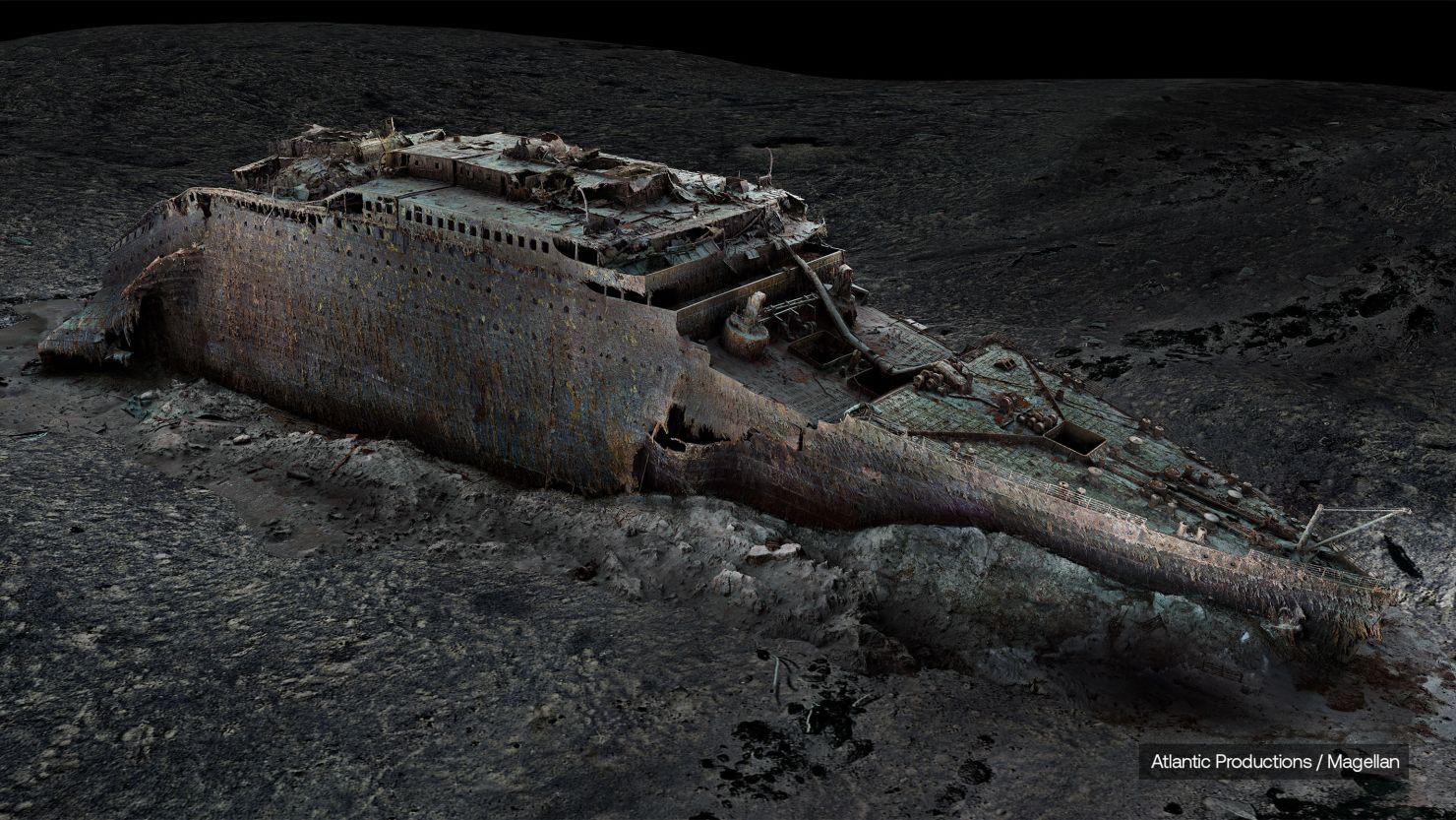 The Magellan team created a full-scale "digital twin" of Titanic.