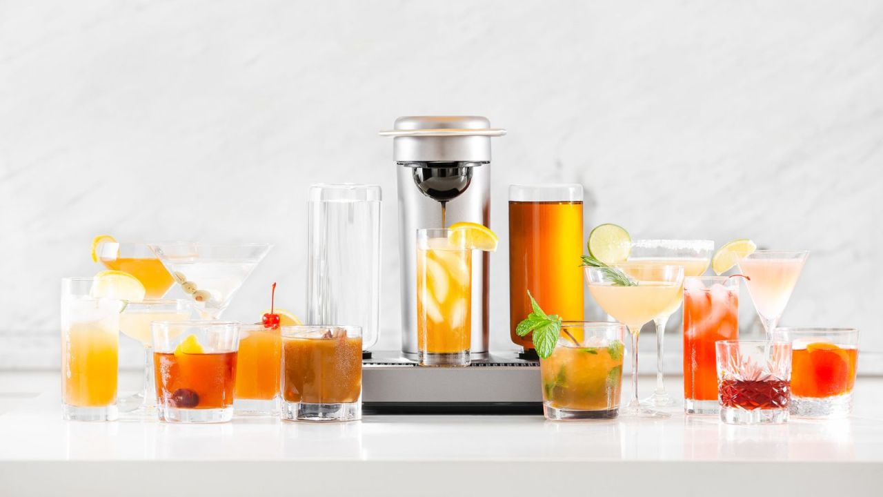 Bartesian Cocktail Machine, cocktail, The Bartesian cocktail maker is the  next best thing to having an in-house bartender at your service! Get yours  here:  By Taste of Home