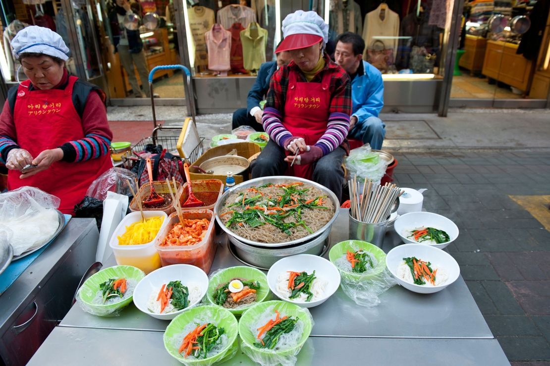 Gukje Market was the setting for the 2014 film "Ode to My Father."