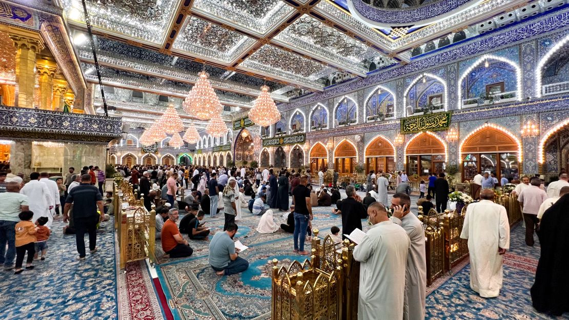 Newenham took her all-female group to Karbala, one of the holiest shrines in Shia Islam.