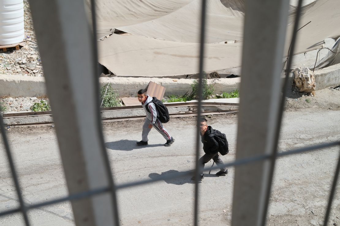 The Shuafat Refugee Camp is completely cut off from the rest of East Jerusalem.