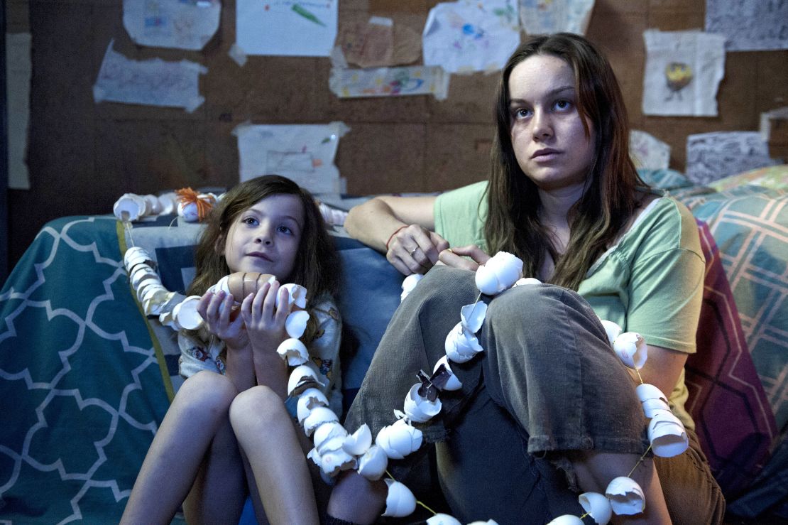Jacob Tremblay and Brie Larson in "Room."
