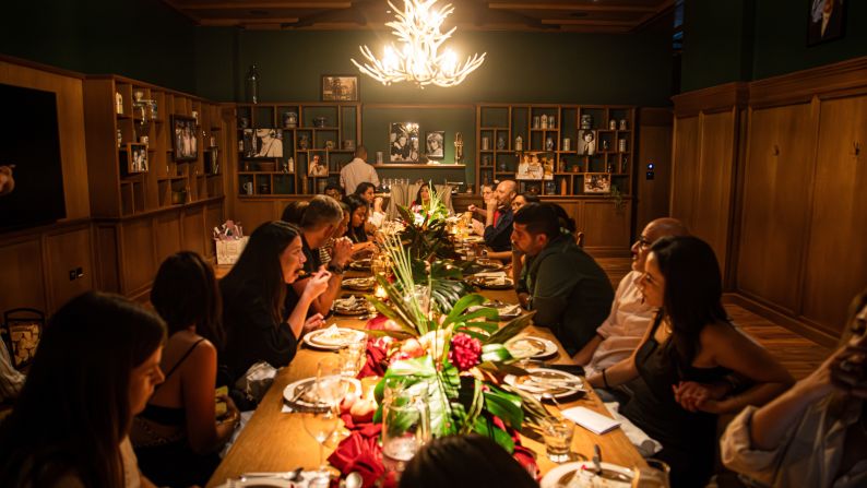 Sharma doesn’t just host at home: in 2023, he collaborated with 25hours Hotel Dubai One Central to host a special edition of Kuv’s Secret Supper Club in one of the hotel’s intimate dining spaces.