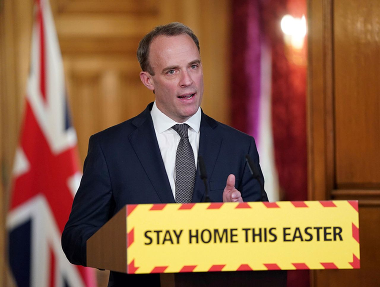 British Foreign Secretary Dominic Raab