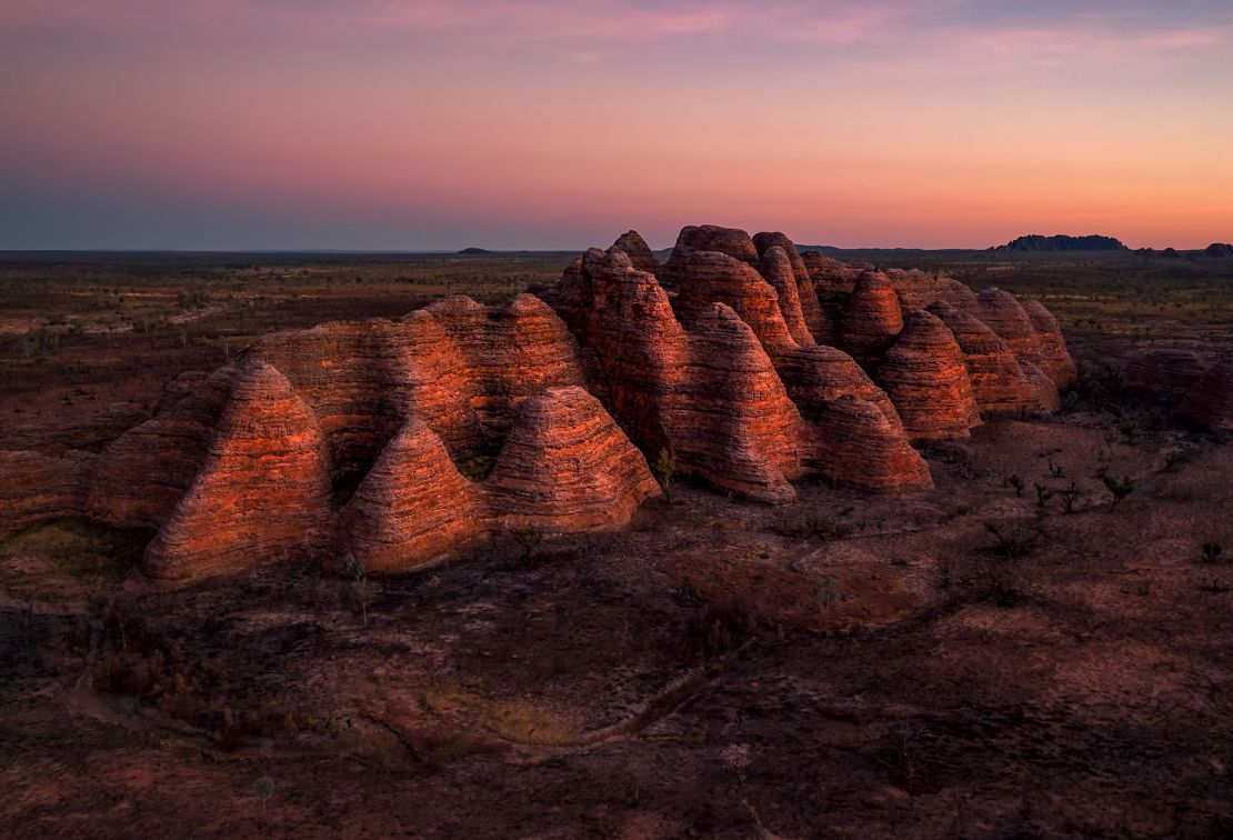 Other attractions in the Kimberley region include the Bungle Bungles, a UNESCO-listed site.