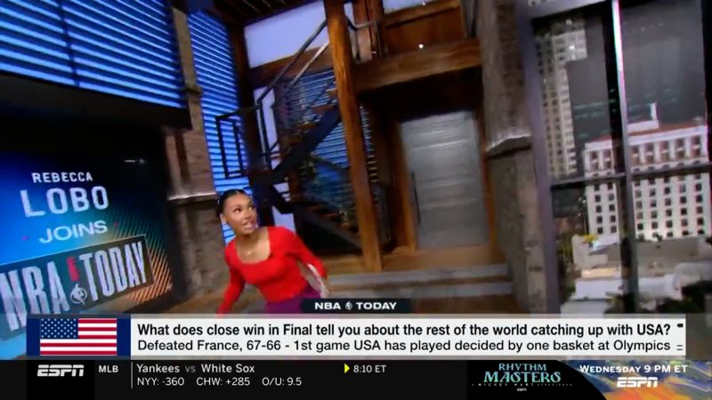 VIDEO: Los Angeles earthquake interrupts ESPN radio show with Malika Andrews, radio show with Travis… – CNN