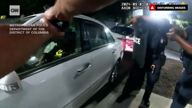 Protests break out in DC following fatal police shooting of a Black ‘violence interrupter’