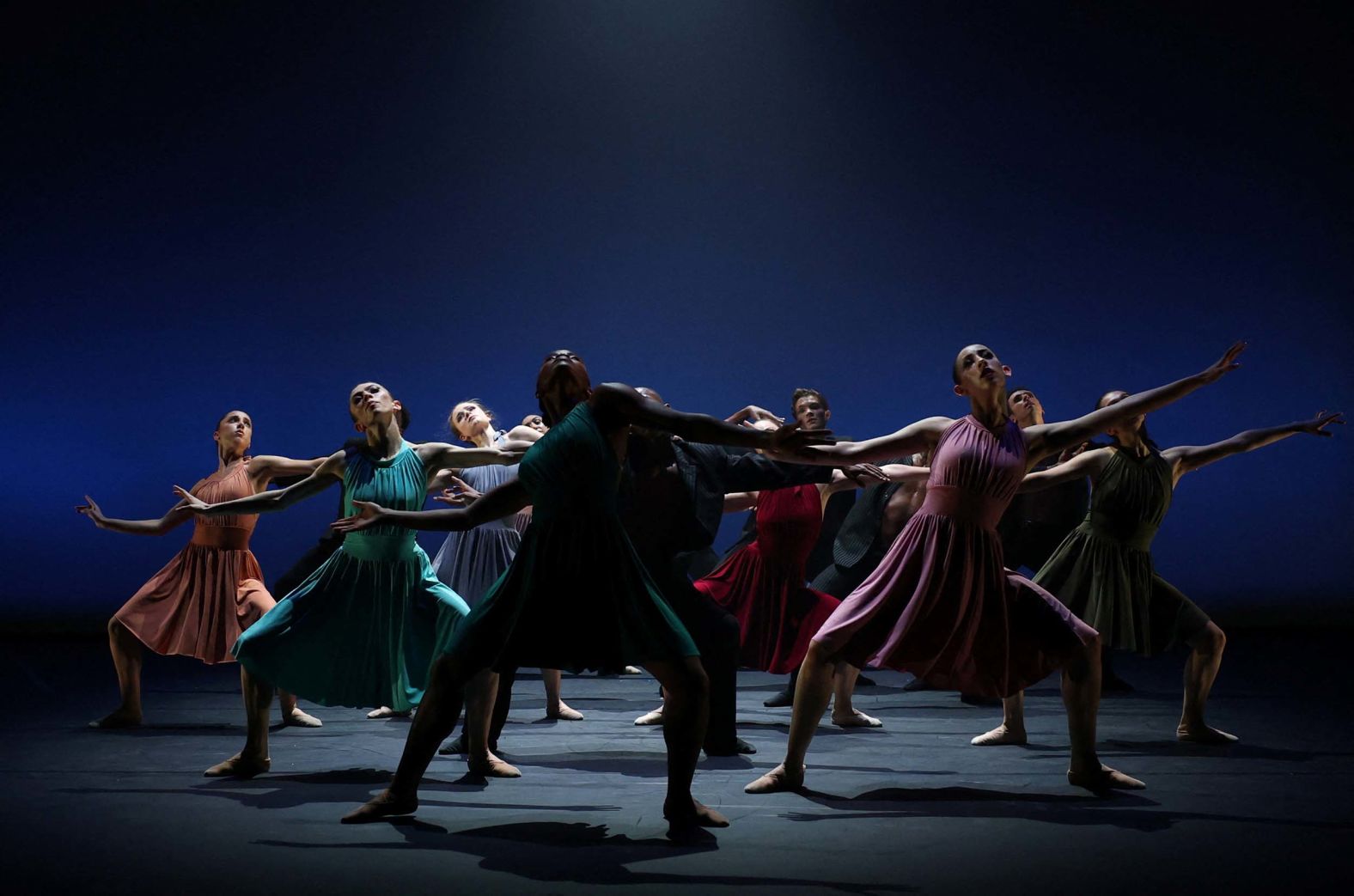 Dancers from the Joburg Ballet in South Africa perform Wednesday, October 29, before the company’s Royal Opera House debut in London.