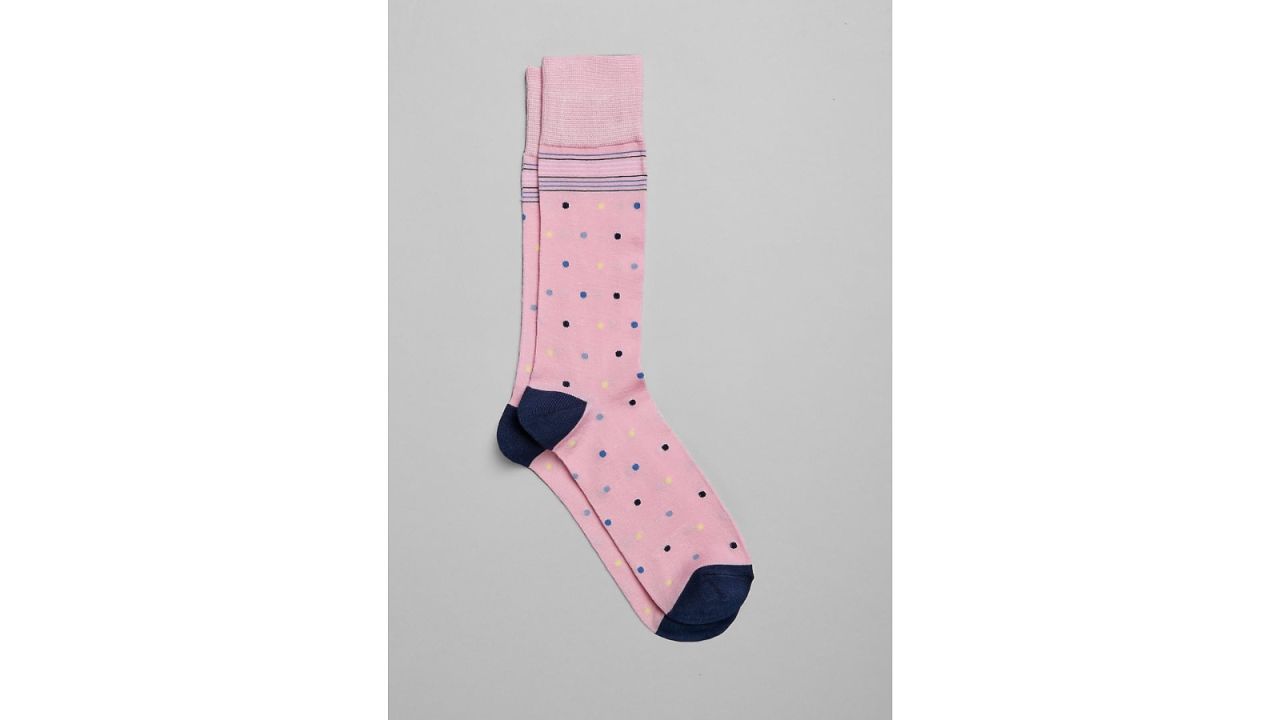 Jos. A. Bank Stripe and Dot Sock