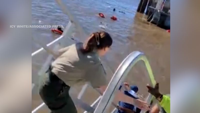 Video shows the chaotic moments after deadly Sapelo Island boat dock gangway collapse