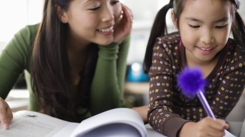 You can help your child with homework without hovering or doing it for them.