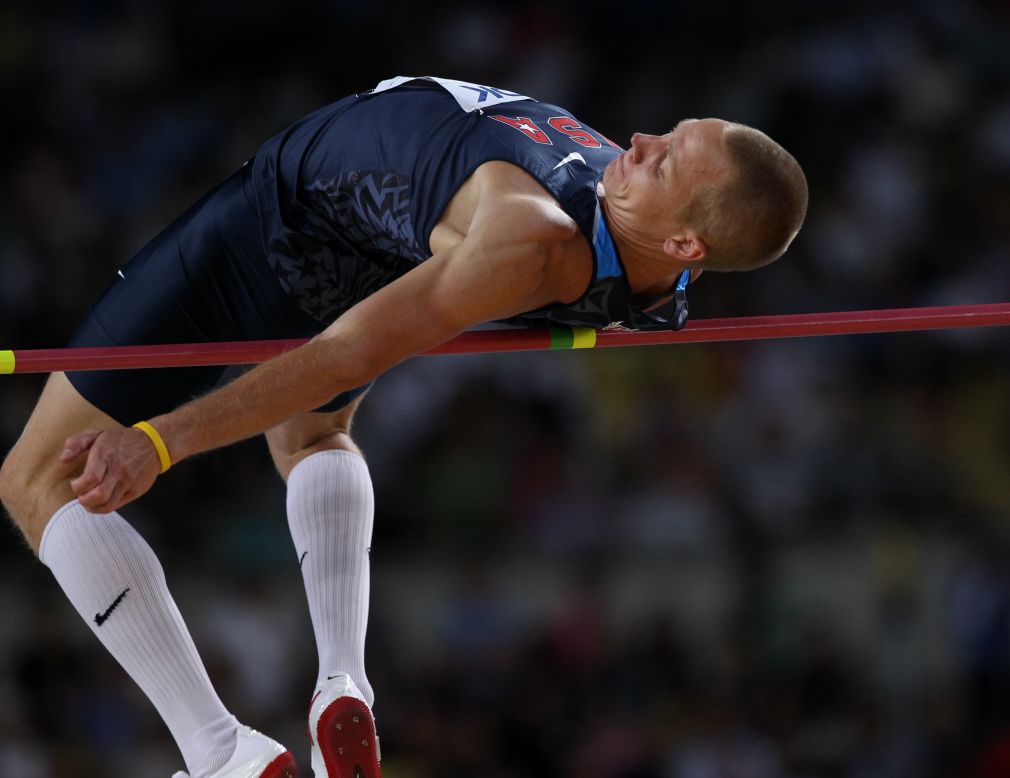 There was a further gold medal for the U.S. in the men's high jump, where Jesse Williams cleared a height of 2.35m to edge out Aleksey Dmitrik.