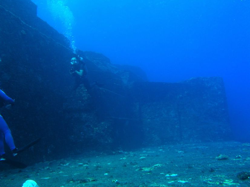 The mysterious underwater ruins of Yonaguni, Japan are estimated to be between 5,000 and 8,000 years old.