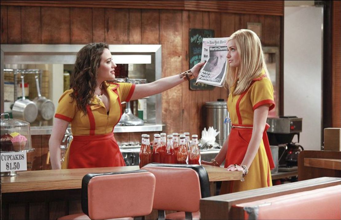 "Two Broke Girls," starring Kat Dennings and Beth Behrs, is a popular show among Chinese millennials.