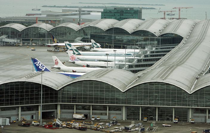 Once voted the world's best airport, Hong Kong International Airport now sits at No. 5.