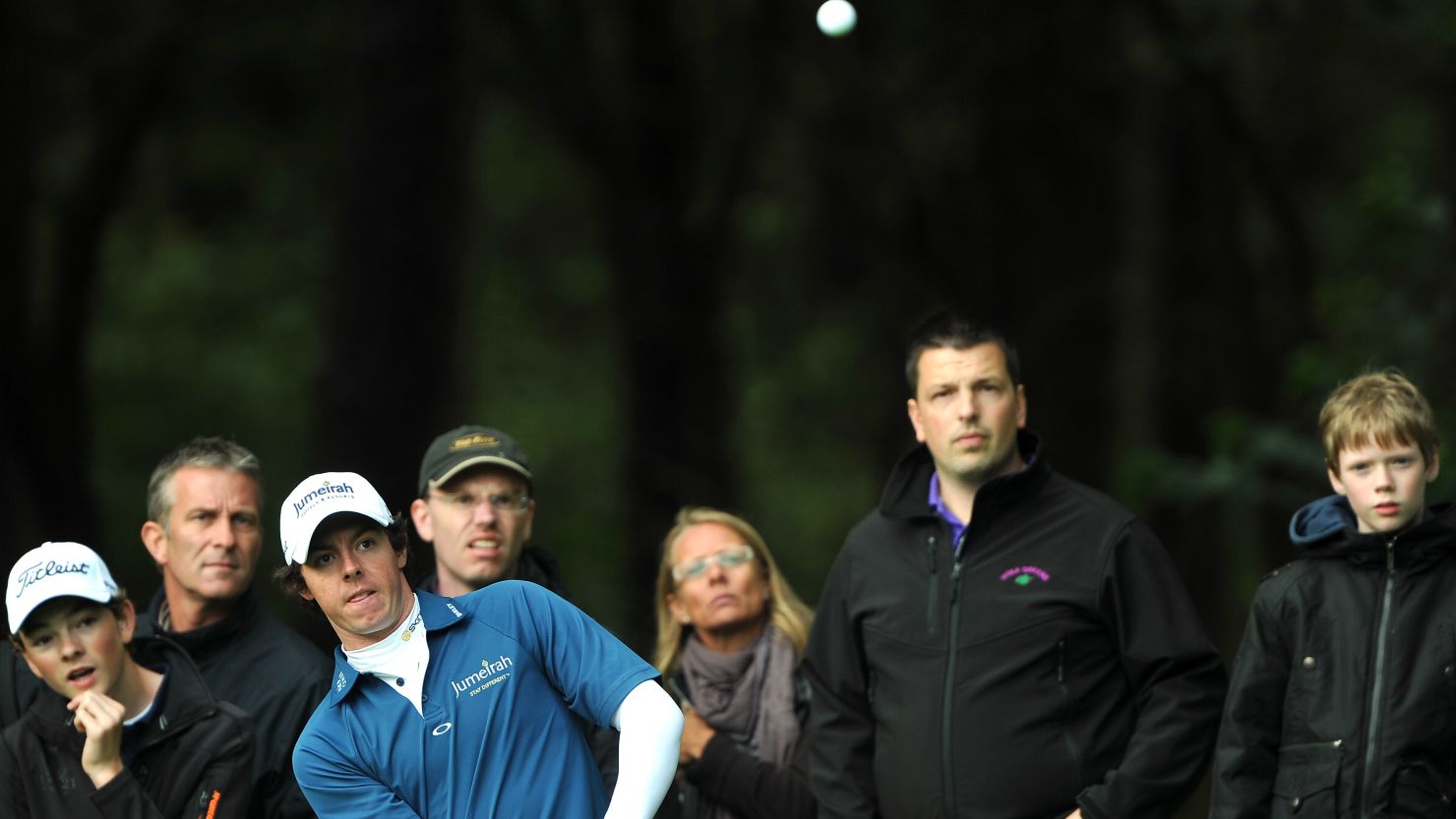 Rory McIlroy only managed to complete eight holes on a curtailed first day of the Dutch Open.