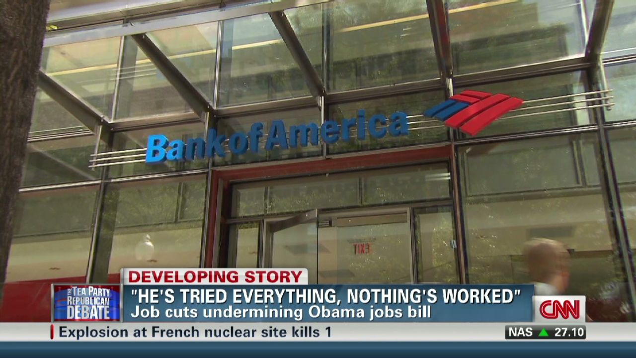 Bank of America to slash 30,000 jobs. CNN