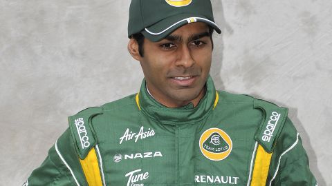 Karun Chandhok made his only grand prix appearance so far this season in Germany in July.