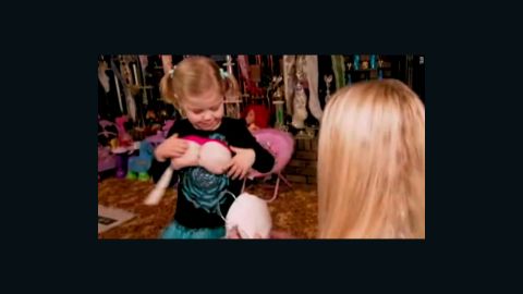 Footage of 3- and 4-year-olds dressed in overly adult costumes has hit the airwaves.