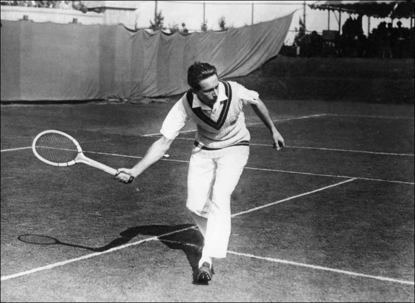 Borotra was denied a career grand slam by Lacoste in the final of the 1926 U.S. Open. "The Bounding Basque" served in the Vichy government during the Nazi occupation of France.