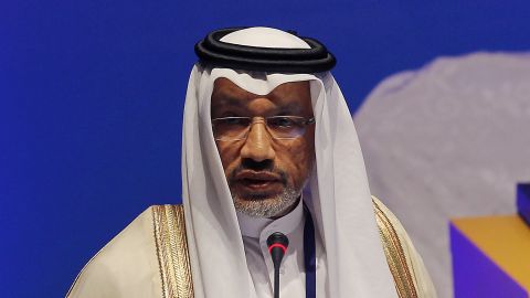 Former Asian Football Confederation president Mohamed bin Hammam addresses its 24th Congress in Doha on January 6, 2011.