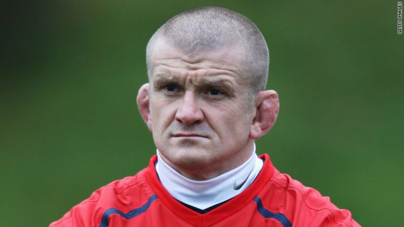 Former England loosehead prop and current England scrum coach Graham Rowntree. Never a man to do things by halves, he is owner of perhaps the finest pair of cauliflower ears in rugby.