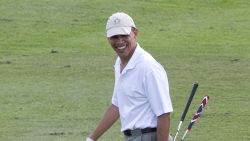 President Obama golf