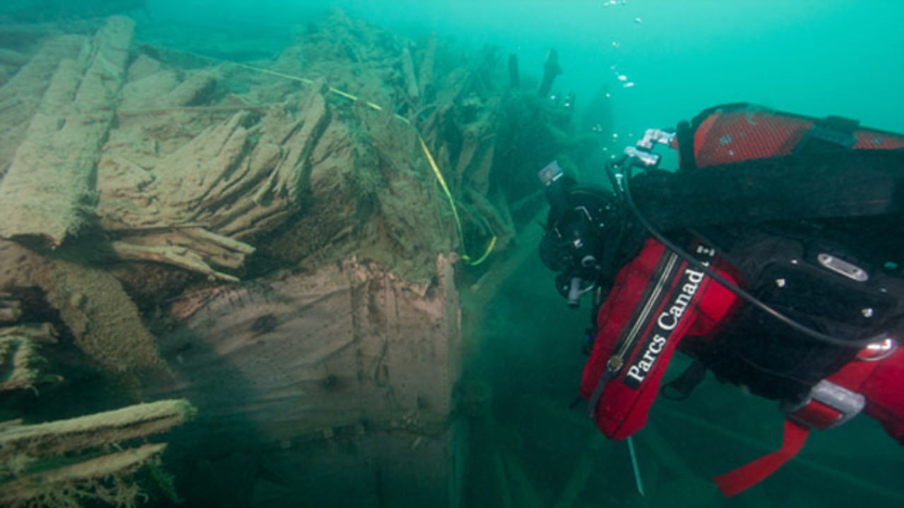 Parks Canada discovered the wreck of "HMS Investigator" last year. It's hoped the site will provide vital clues to solve the mystery of Erebus and Terror.