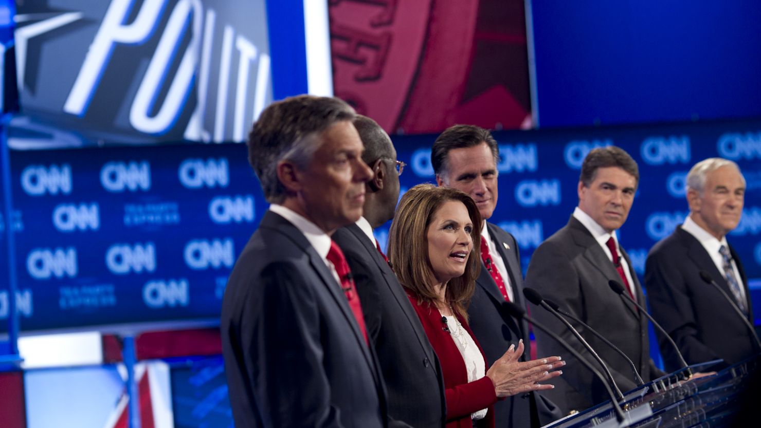 GOP presidential candidates faced questions on immigration at the CNN Tea Party/Republican debate  September 12th