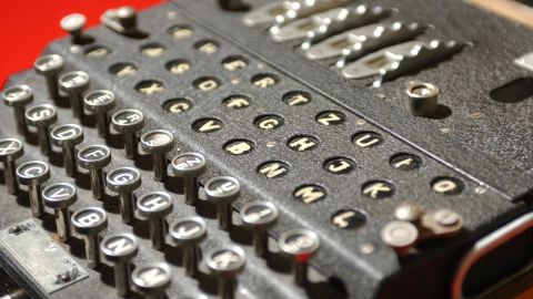 Enigma machines were vital to the Nazi war effort. The Germans believed messages encoded on them were unbreakable.