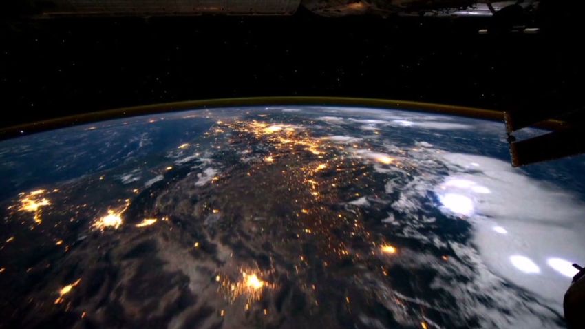 Time-lapse flyover of Earth | CNN Business