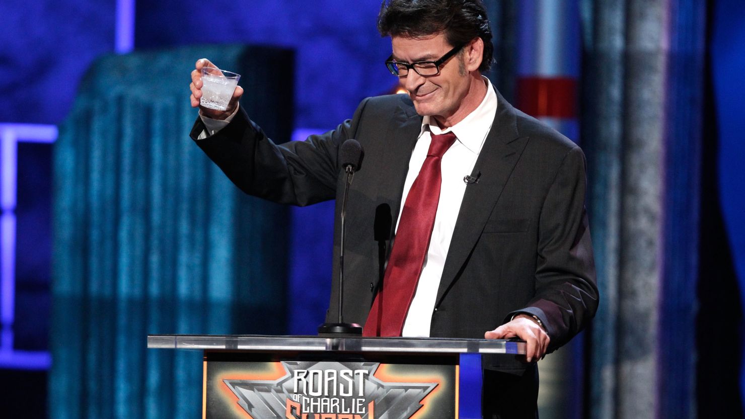 Charlie Sheen got in some jokes of his own at his roast.