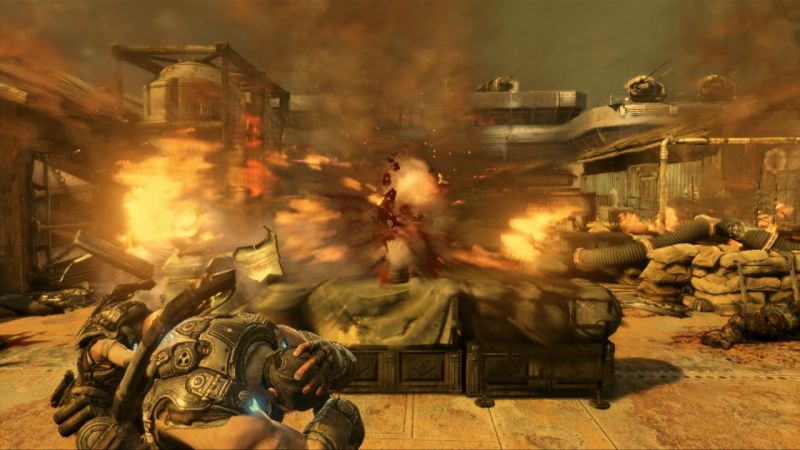 Review Gears of War 3 puts bloody bow on trilogy CNN Business