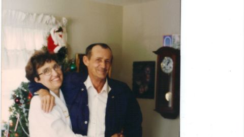 Josh Harris says his grandfather, Raymond, pictured with his wife, Barbara, appeared to him in an apparition.