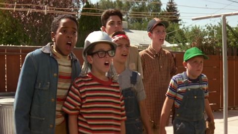 In "The Sandlot," when Smalls hits his stepfather's baseball, autographed by Babe Ruth, into The Beast's yard, he and his new friends pull out all the stops to recover the irreplaceable ball.