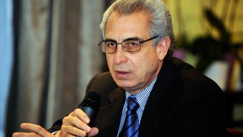 The former Mexican President, Ernesto Zedillo, speaking at a press conference in January 2011.