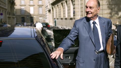 Jacques Chirac, a former mayor of Paris and prime minister of France, served as the country's president from 1995 until 2007.