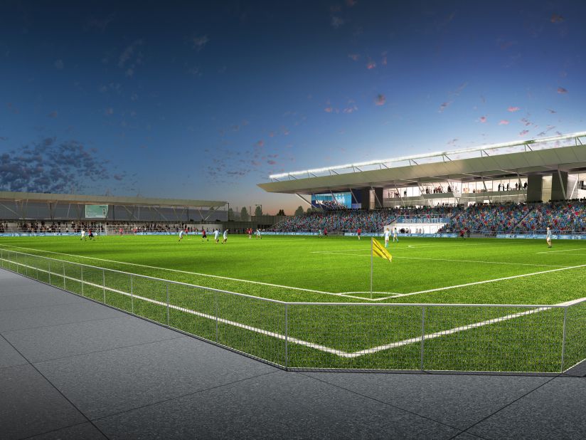 The complex will boast a 7,000-seater stadium, which will play host to the club's youth team matches.