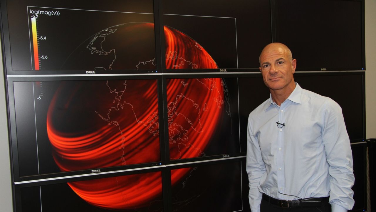 Geosciences professor Omar Ghattas used supercomputers to track the global impact of last spring's Japanese earthquake.