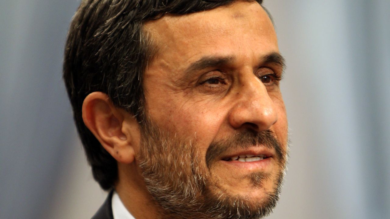 Mahmoud Ahmadinejad rejected claims that linked his government to the largest case of bank fraud in Iranian history.