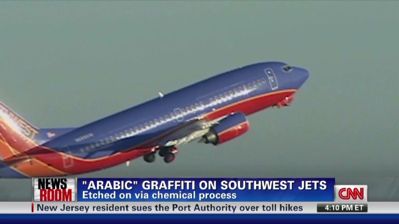 Feds probe mysterious arabic markings on Southwest planes | CNN