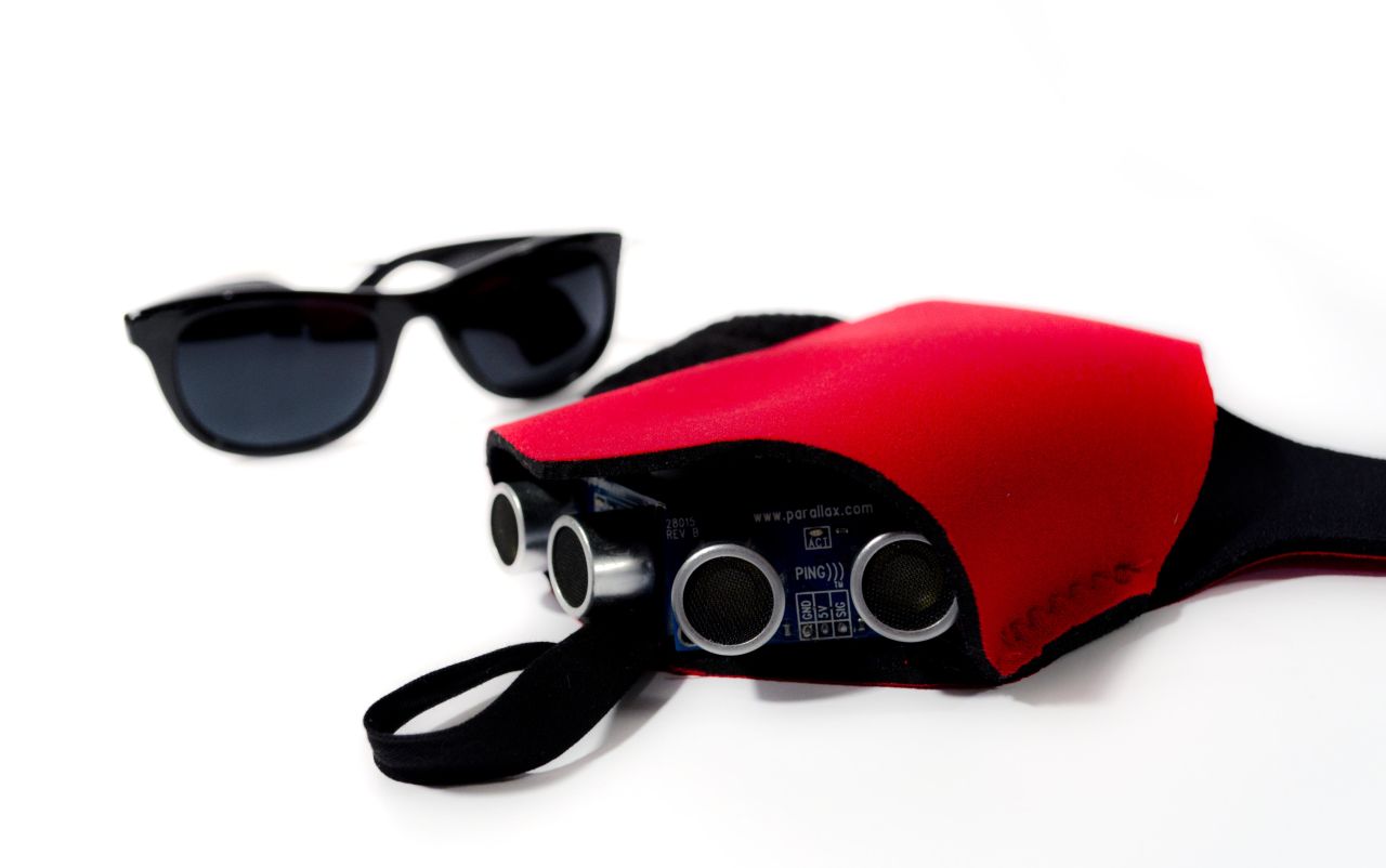 San Francisco-based inventor Steve Hoefer from <a href="http://grathio.com/" target="_blank" target="_blank">Grathio Labs</a> has developed a prototype haptic device called Tacit, which applies pressure to the wrist when objects come in range of its sensors. It's intended to help the blind navigate.