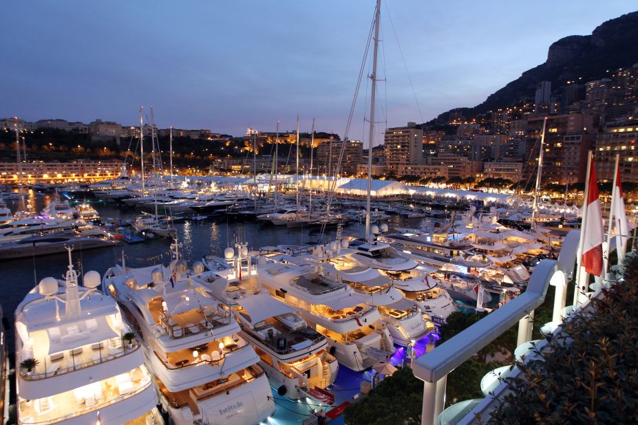 Nine decades of yachts at the Monaco Grand Prix