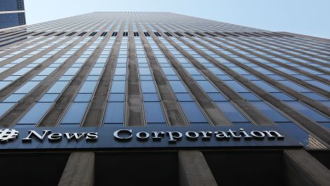 The headquarters of News Corporation in Manhattan, New York.