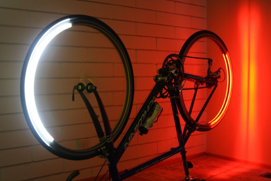The San Francisco-based founders of Revolights hope to improve safety of cyclists with their revolutionary new design